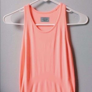 A Athleta coral pink racerback workout tank! :)